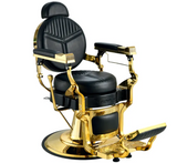 Vintage Luxe Retro Barber Chair – Classic Metal Design V11