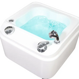 Movable Foot Spa Pedicure Bowl with Jet & LED Lights V17