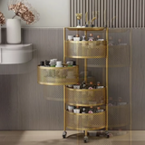 ProStyle Metal Hairdressing Trolley – High-Quality Salon Furniture P14