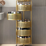 ProStyle Metal Hairdressing Trolley – High-Quality Salon Furniture P14