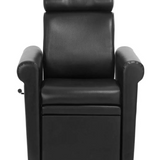 VivaLux™ Modern Pedicure Spa Chair – Sleek Reclining Footsie Bath Sofa for Nail Salons