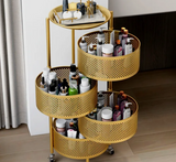 ProStyle Metal Hairdressing Trolley – High-Quality Salon Furniture P14