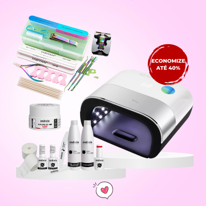Premium Gel Kit with Smart Phototherapy Catalyst: Perfect Nails in Your Hands 22 items