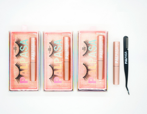 Natural e Misto, 3 pares de cílios magnéticos