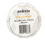 Andreia All-in-One-Nagelformen, Gelverlängerung, 500 Einheiten