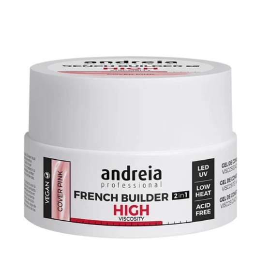 Andreia French Builder 2in1 High Viscosity - Cover Pink 22grams by palpasaonline