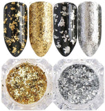 Gold and Silver Galaxy Foil Flakes