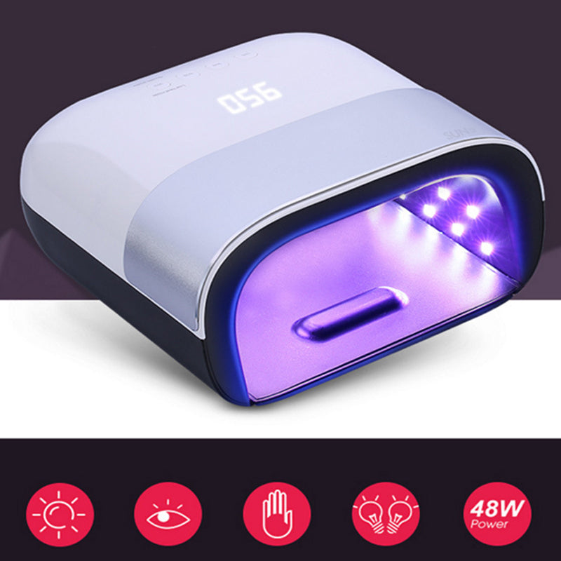 UV/ LED LIGHTS FOR GEL NAIL DRYER SMART PHOTO-THERAPY WITH SMART TIMER MEMORY - PALPASA ONLINE 