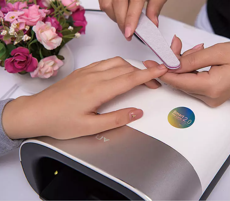 UV/ LED LIGHTS FOR GEL NAIL DRYER SMART PHOTO-THERAPY WITH SMART TIMER MEMORY - PALPASA ONLINE